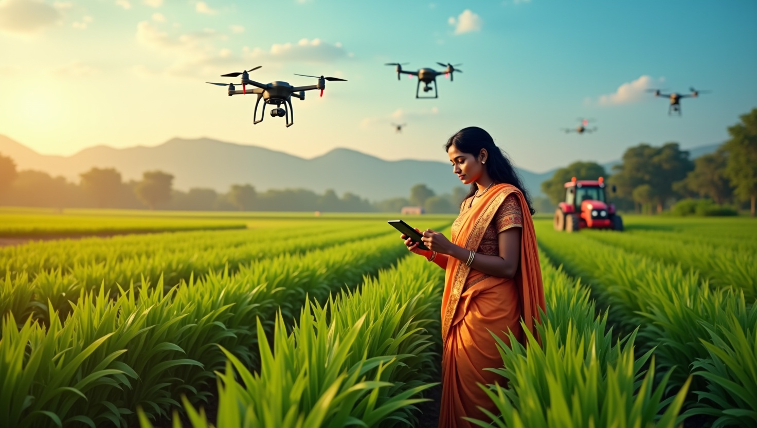 3 Emerging Technologies Disrupting Indian Agriculture and the Business Opportunities They Create